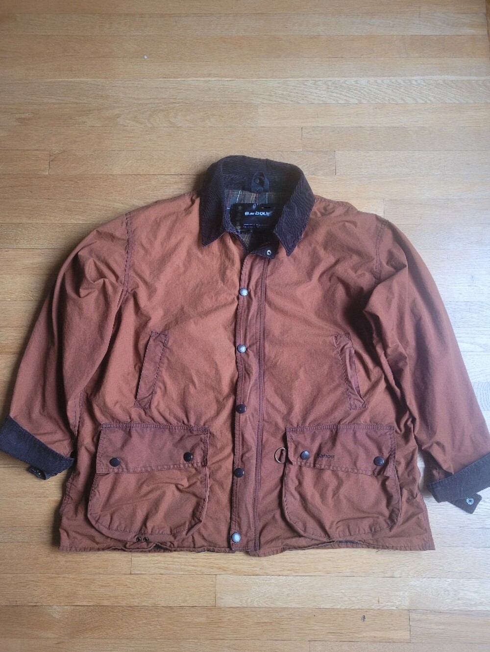 Barbour Rare Vtg Fountainbleu Wax Cotton Jacket C50 127cm